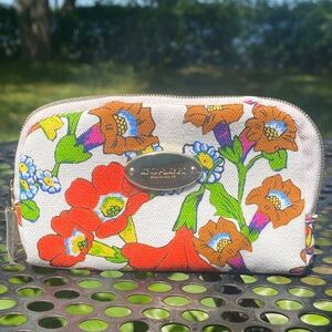 Coach Fragrance Floral Coin Purse Mini Pouch NEW